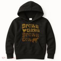 Brown Chicken Brown Cow Kids Hoodie thumb 0