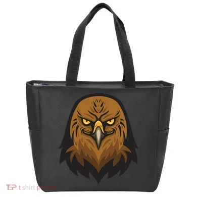Brown Eagle Tote Bag