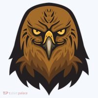 Brown Eagle Button thumb 1
