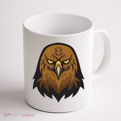 Brown Eagle Coffee Mug back