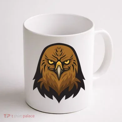 Brown Eagle Coffee Mug back