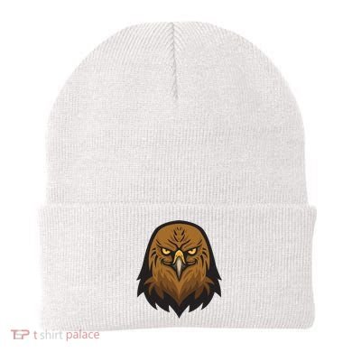 Brown Eagle Beanie