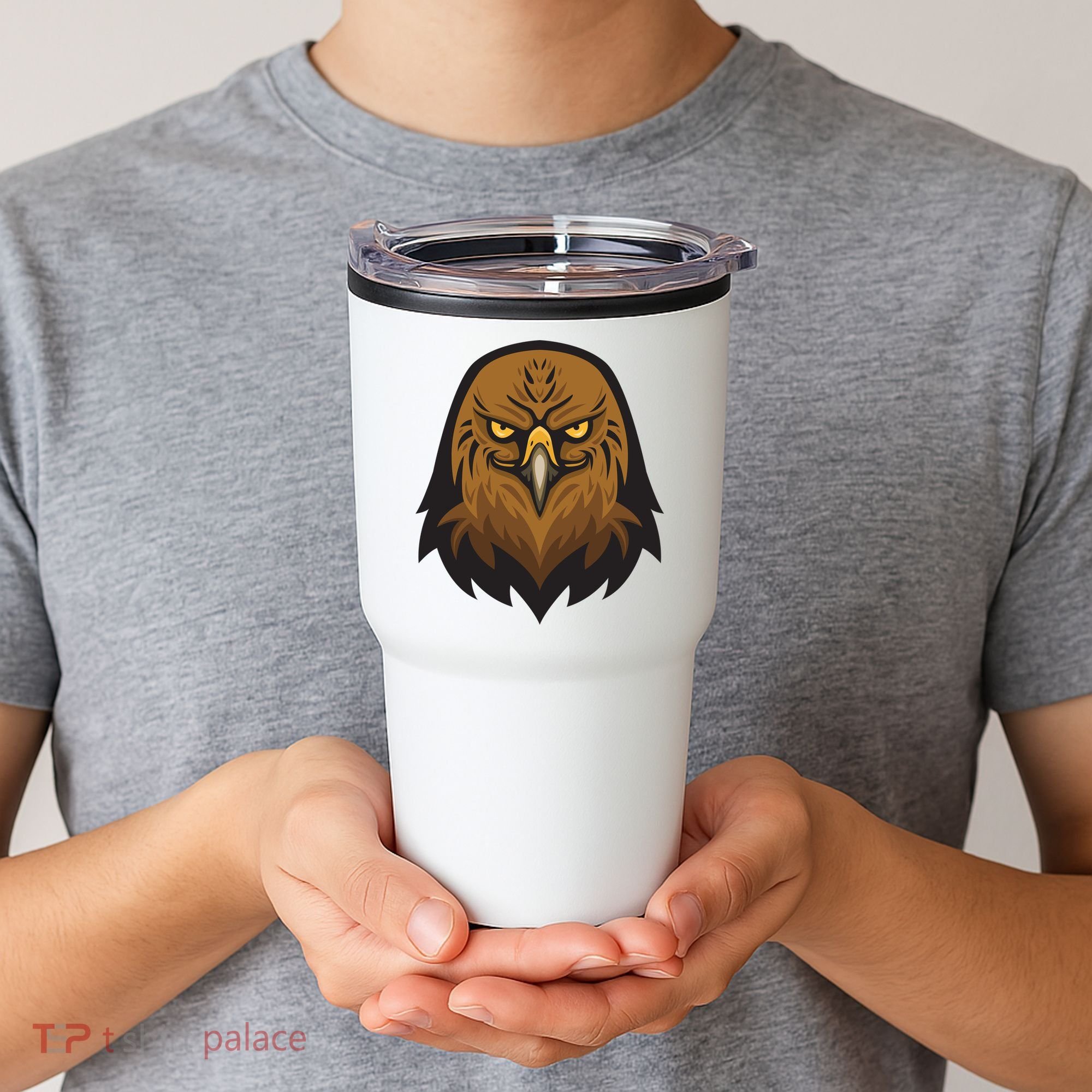 Brown Eagle Tumbler