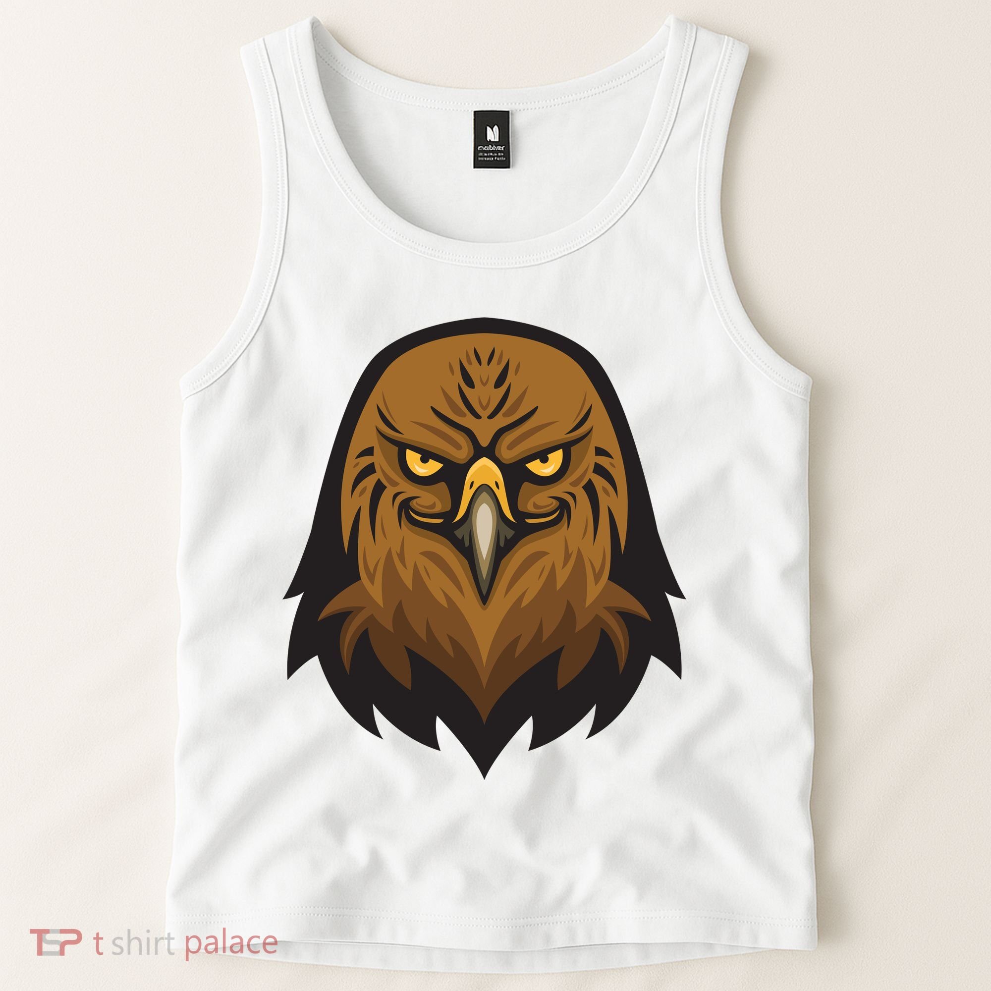 Brown Eagle Tank Top