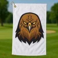 Brown Eagle Golf Towel thumb 1