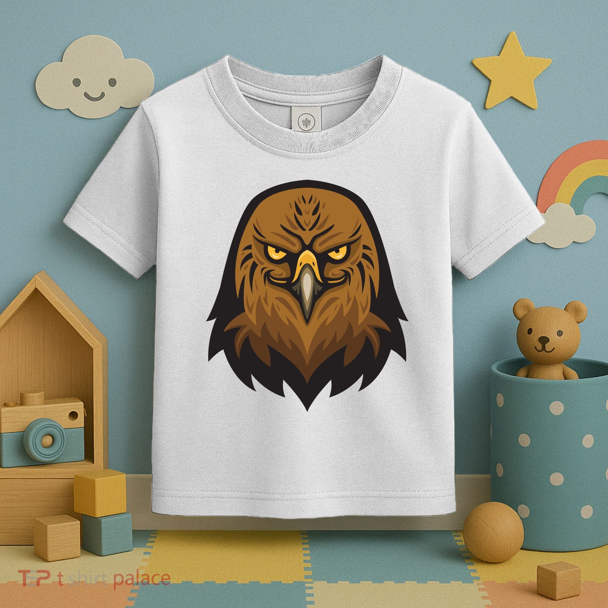 Brown Eagle Toddler T-Shirt