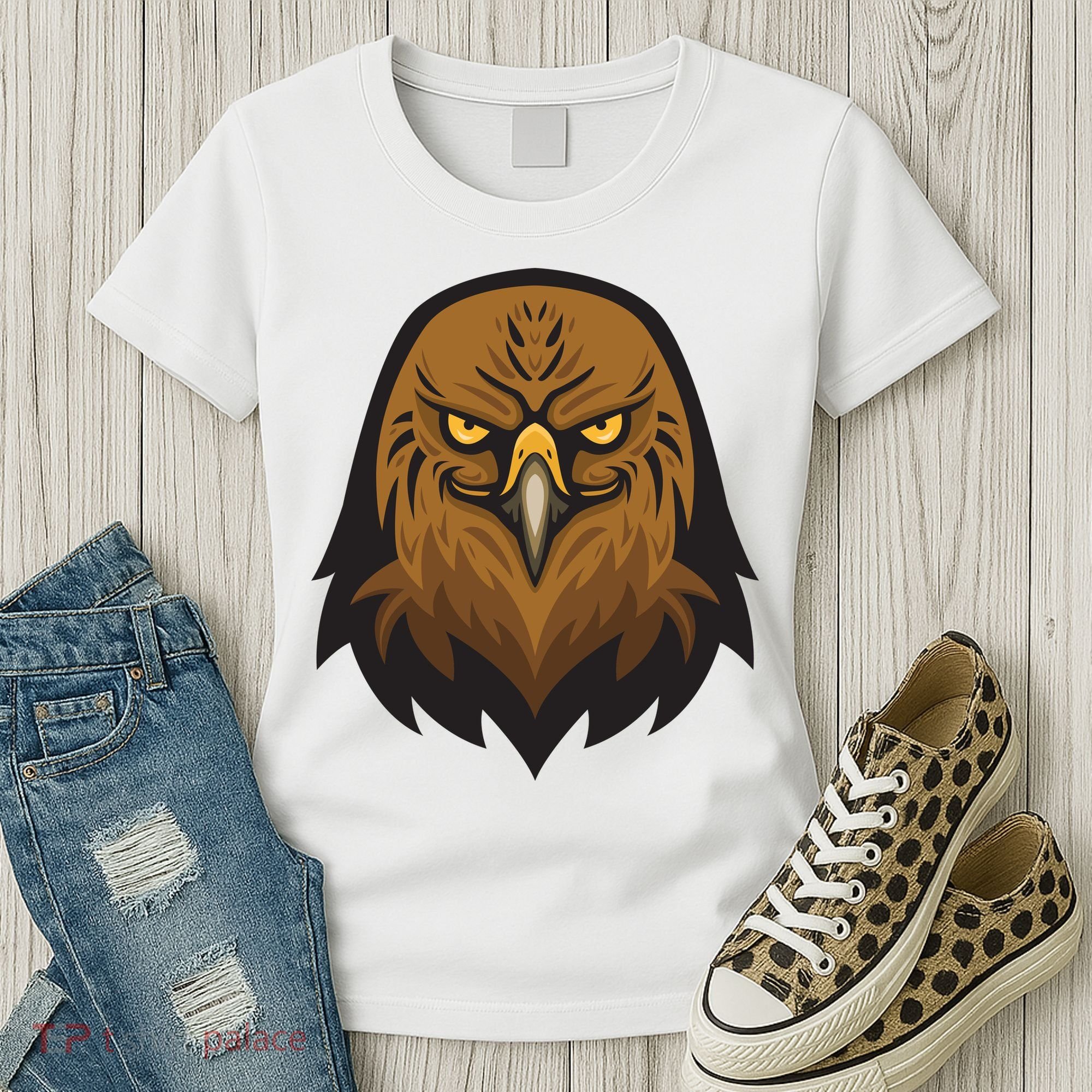 Brown Eagle Women's T-Shirt