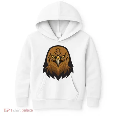 Brown Eagle Kids Hoodie