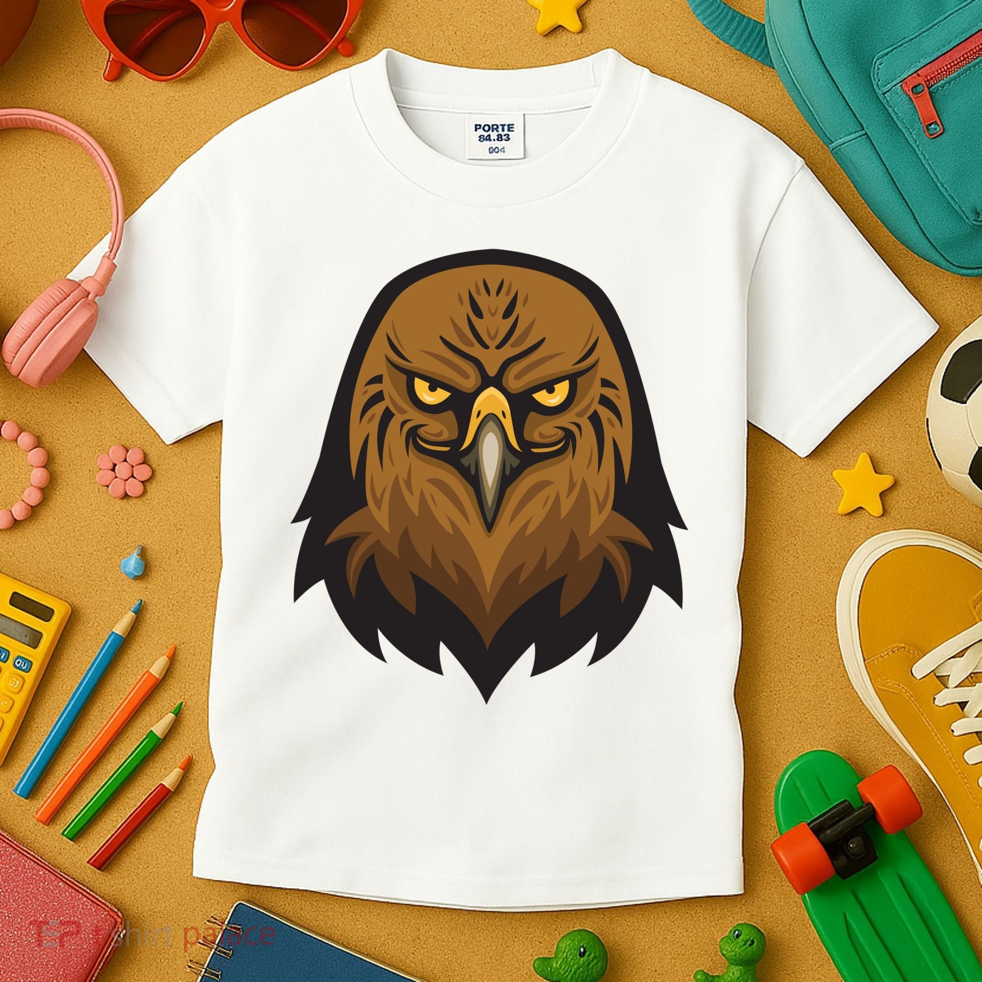 Brown Eagle Kids T-Shirt