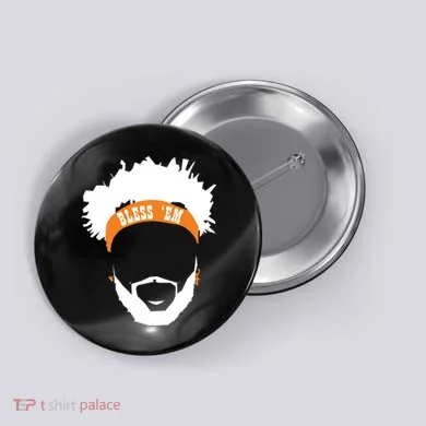 Browns Bless 'Em Button
