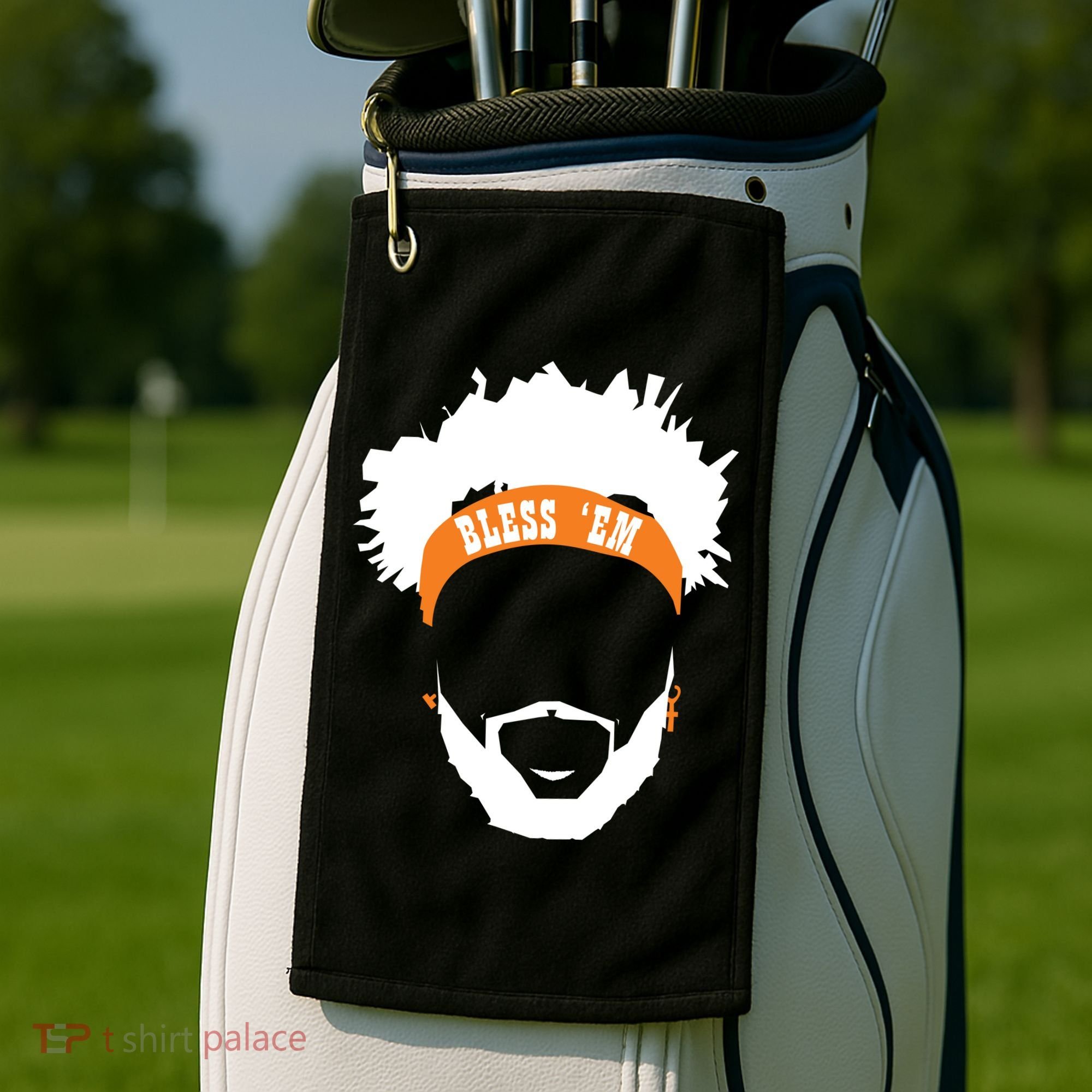 Browns Bless 'Em Golf Towel