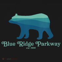 Blue Ridge Parkway Bear Smokies Appalachian Mountains Women's Hoodie thumb 2