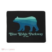 Blue Ridge Parkway Bear Smokies Appalachian Mountains Mousepad thumb 0