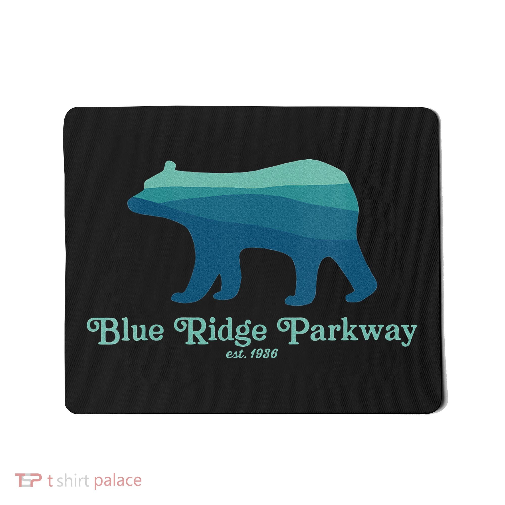 Blue Ridge Parkway Bear Smokies Appalachian Mountains Mousepad