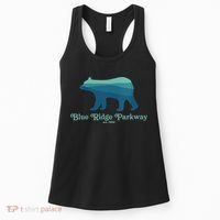 Blue Ridge Parkway Bear Smokies Appalachian Mountains Women's Tank Top thumb 0
