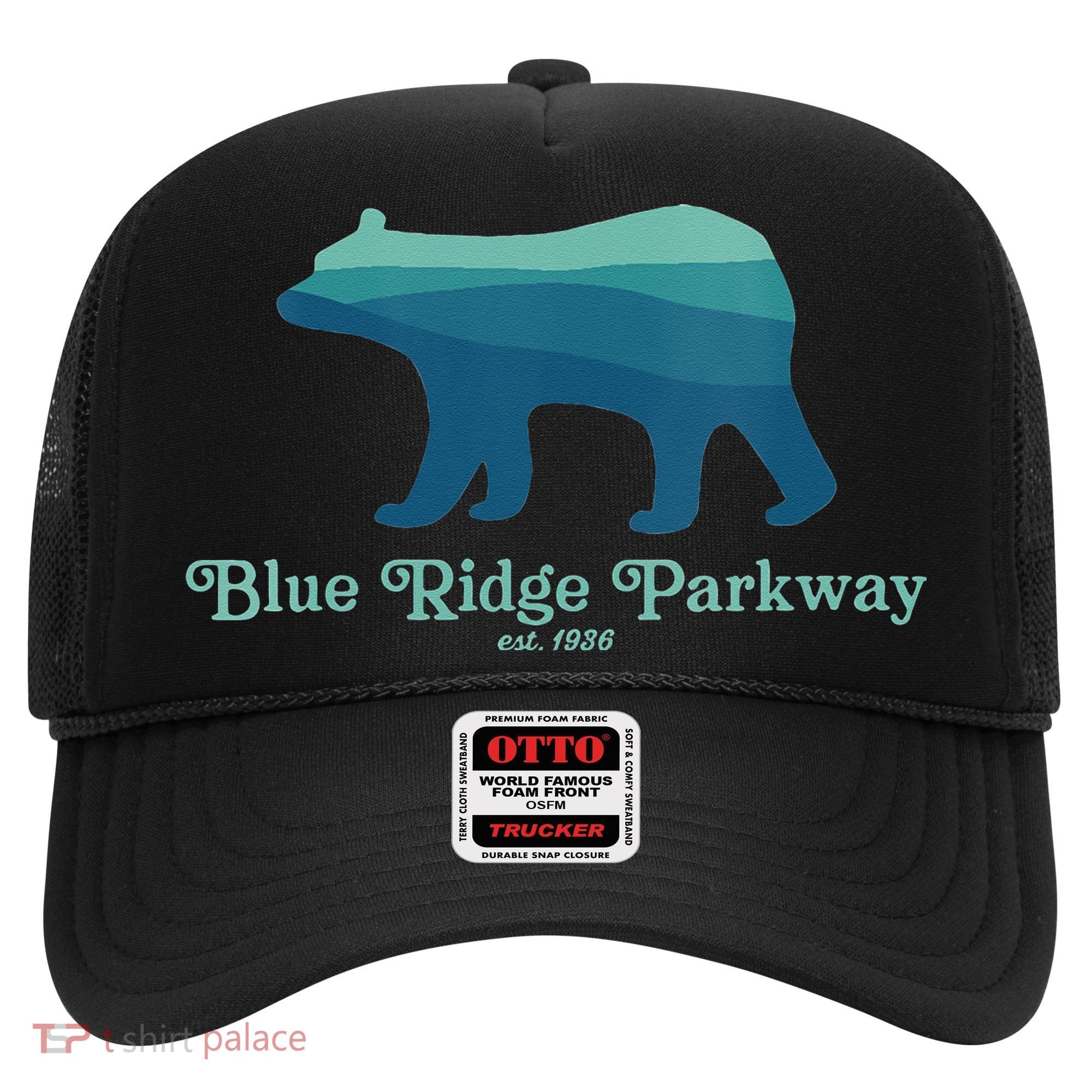 Blue Ridge Parkway Bear Smokies Appalachian Mountains Hat