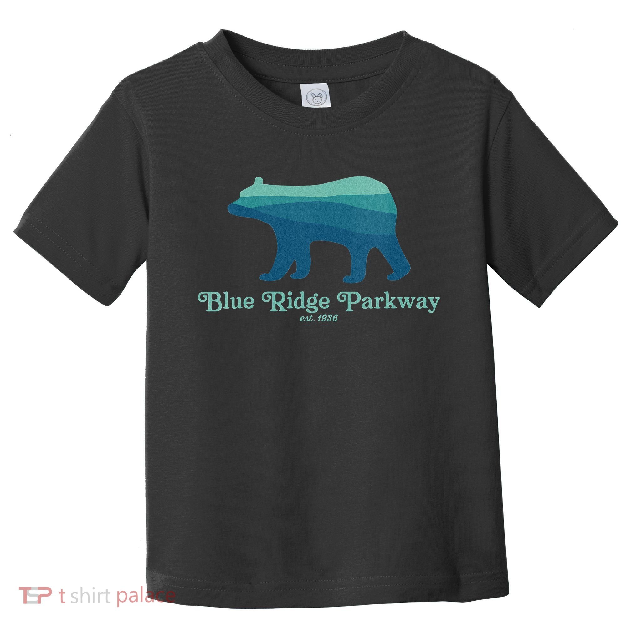 Blue Ridge Parkway Bear Smokies Appalachian Mountains Toddler T-Shirt