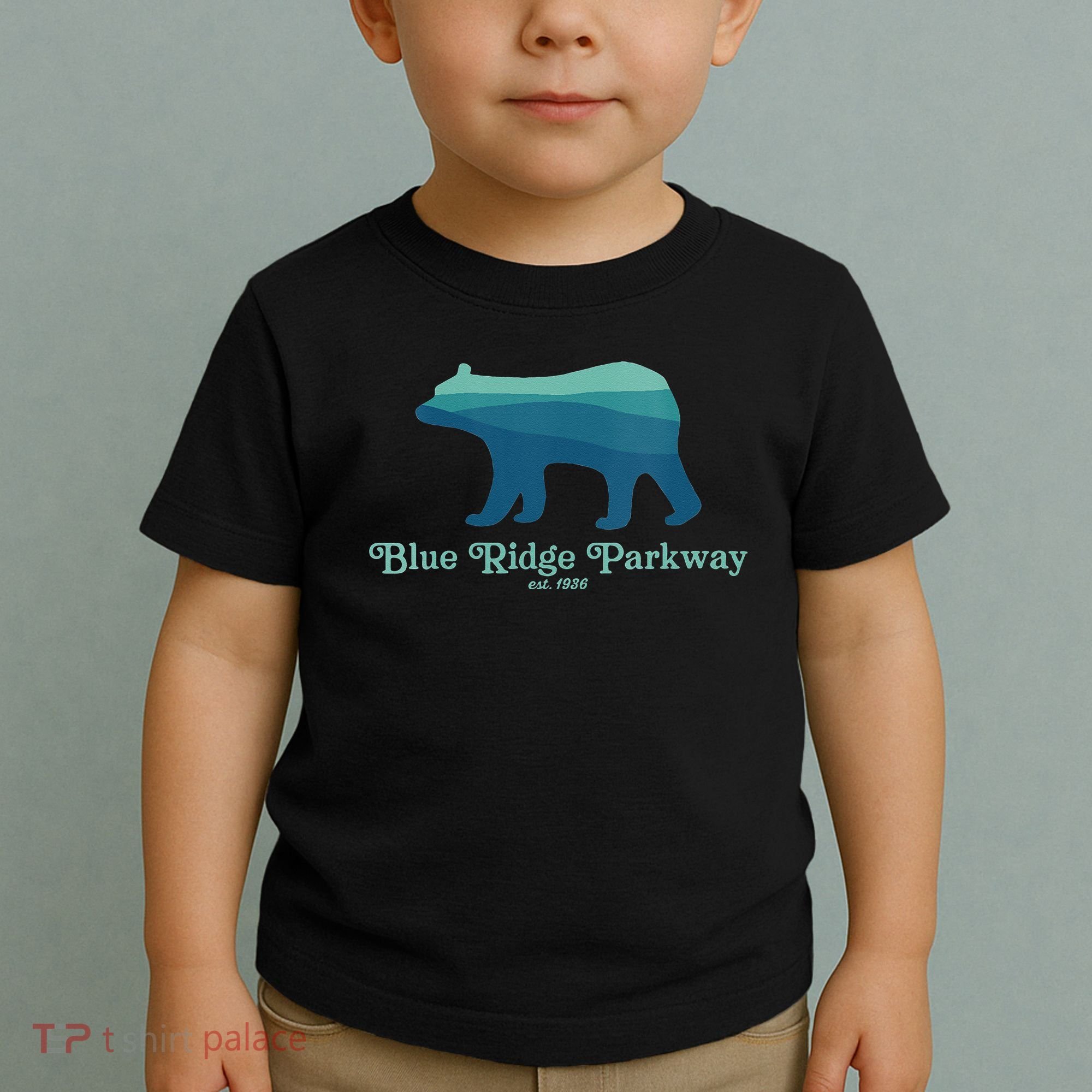 Blue Ridge Parkway Bear Smokies Appalachian Mountains Toddler T-Shirt