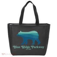 Blue Ridge Parkway Bear Smokies Appalachian Mountains Tote Bag thumb 0
