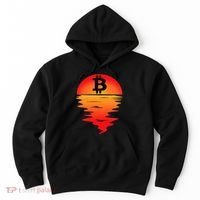 Bitcoin Retro Portfolio Crypto Currency Hoodie thumb 0