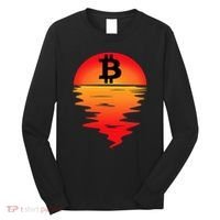 Bitcoin Retro Portfolio Crypto Currency Long Sleeve Shirt thumb 0