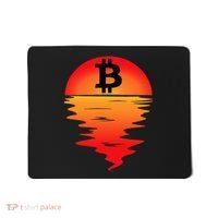 Bitcoin Retro Portfolio Crypto Currency Mousepad thumb 0