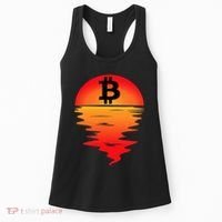 Bitcoin Retro Portfolio Crypto Currency Women's Tank Top thumb 0