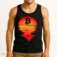 Bitcoin Retro Portfolio Crypto Currency Tank Top thumb 3