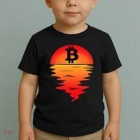 Bitcoin Retro Portfolio Crypto Currency Toddler T-Shirt thumb 2