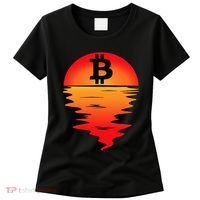 Bitcoin Retro Portfolio Crypto Currency Women's T-Shirt thumb 0