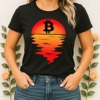 Bitcoin Retro Portfolio Crypto Currency Women's T-Shirt thumb 2
