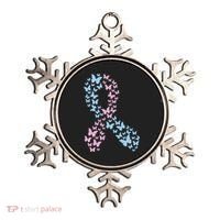 Butterfly Ribbon Pregnancy And Infant Loss Awareness Month Gift Ornament thumb 0