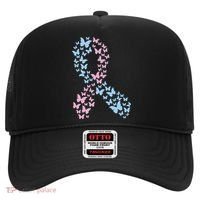 Butterfly Ribbon Pregnancy And Infant Loss Awareness Month Gift Hat thumb 0