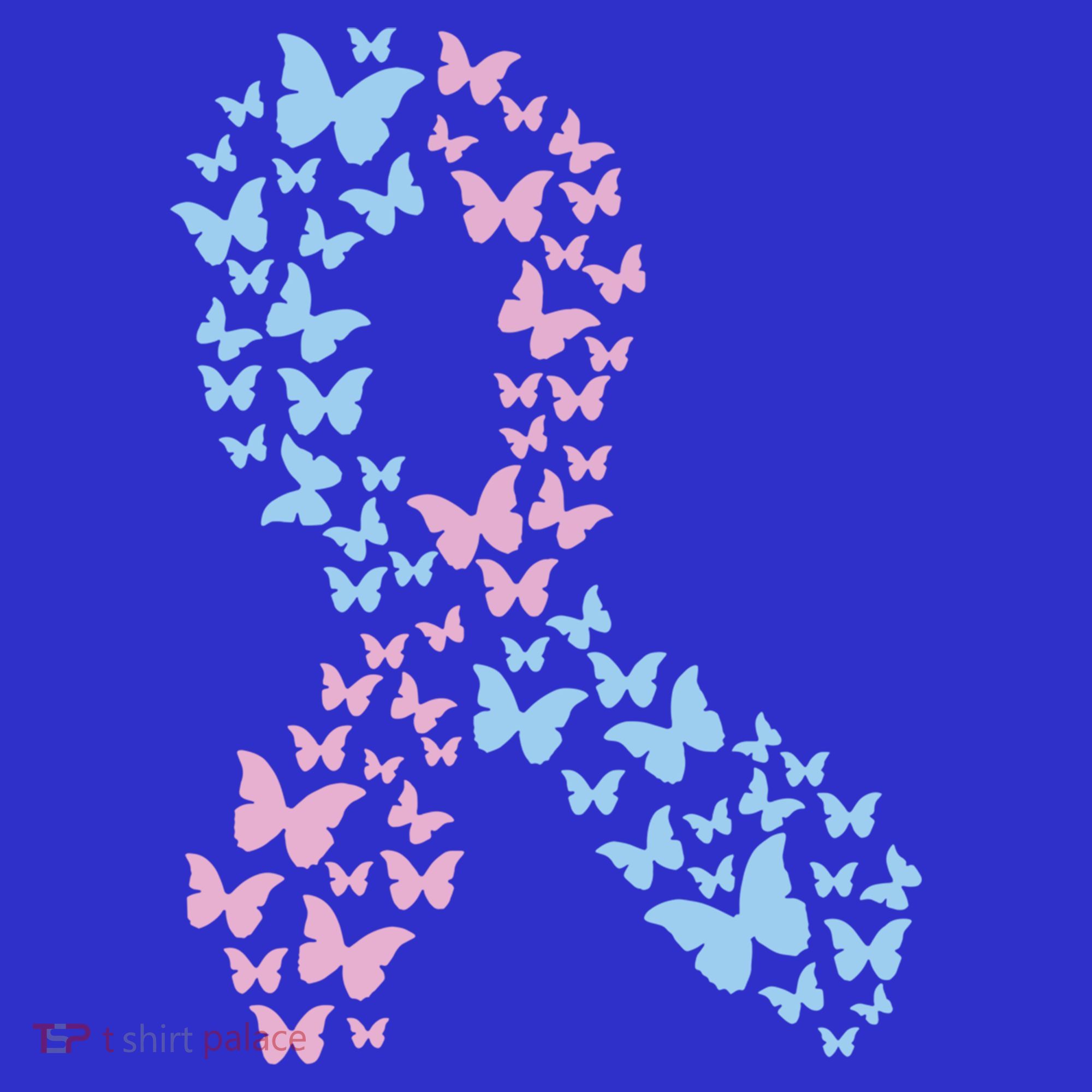 Butterfly Ribbon Pregnancy And Infant Loss Awareness Month Gift Kids Hoodie