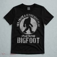 Bigfoot Retirement Plan Funny Retired Sasquatch Hunter Gift T-Shirt thumb 5
