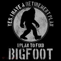 Bigfoot Retirement Plan Funny Retired Sasquatch Hunter Gift Coaster thumb 2