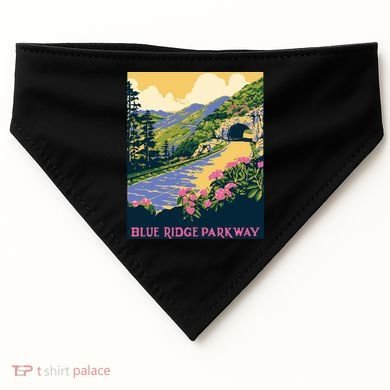 Blue Ridge Parkway USA-Made Doggie Bandana