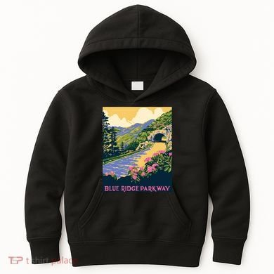 Blue Ridge Parkway Kids Hoodie
