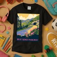 Blue Ridge Parkway Kids T-Shirt thumb 3