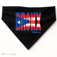 Boricua Roots Puerto Rico Pride PR Bronx Puerto Rico Flag USA-Made Doggie Bandana thumb 0
