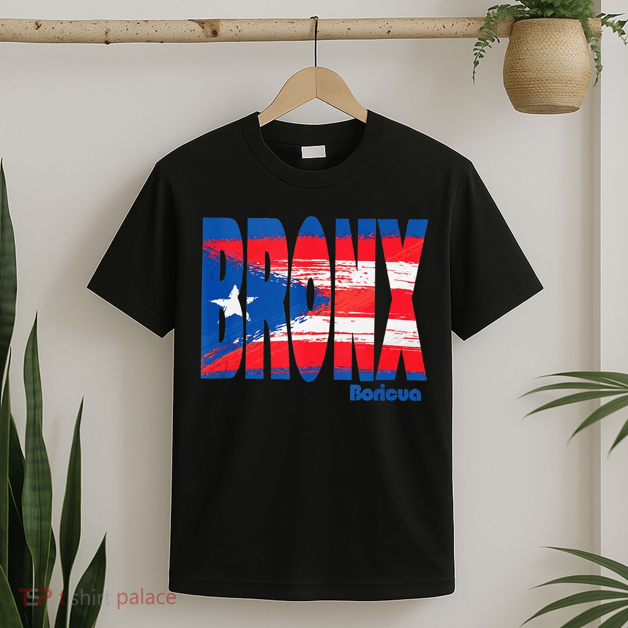 Boricua Roots Puerto Rico Pride PR Bronx Puerto Rico Flag T-Shirt
