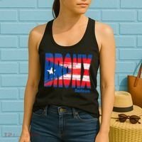 Boricua Roots Puerto Rico Pride PR Bronx Puerto Rico Flag Women's Tank Top thumb 2