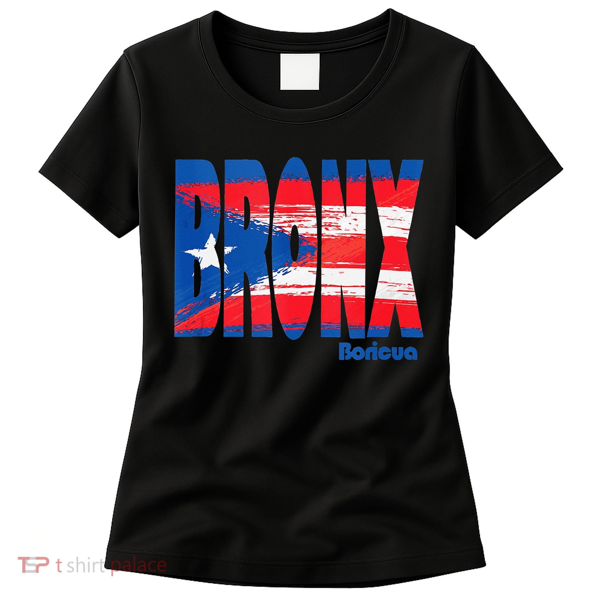 Boricua Roots Puerto Rico Pride PR Bronx Puerto Rico Flag Women's T-Shirt
