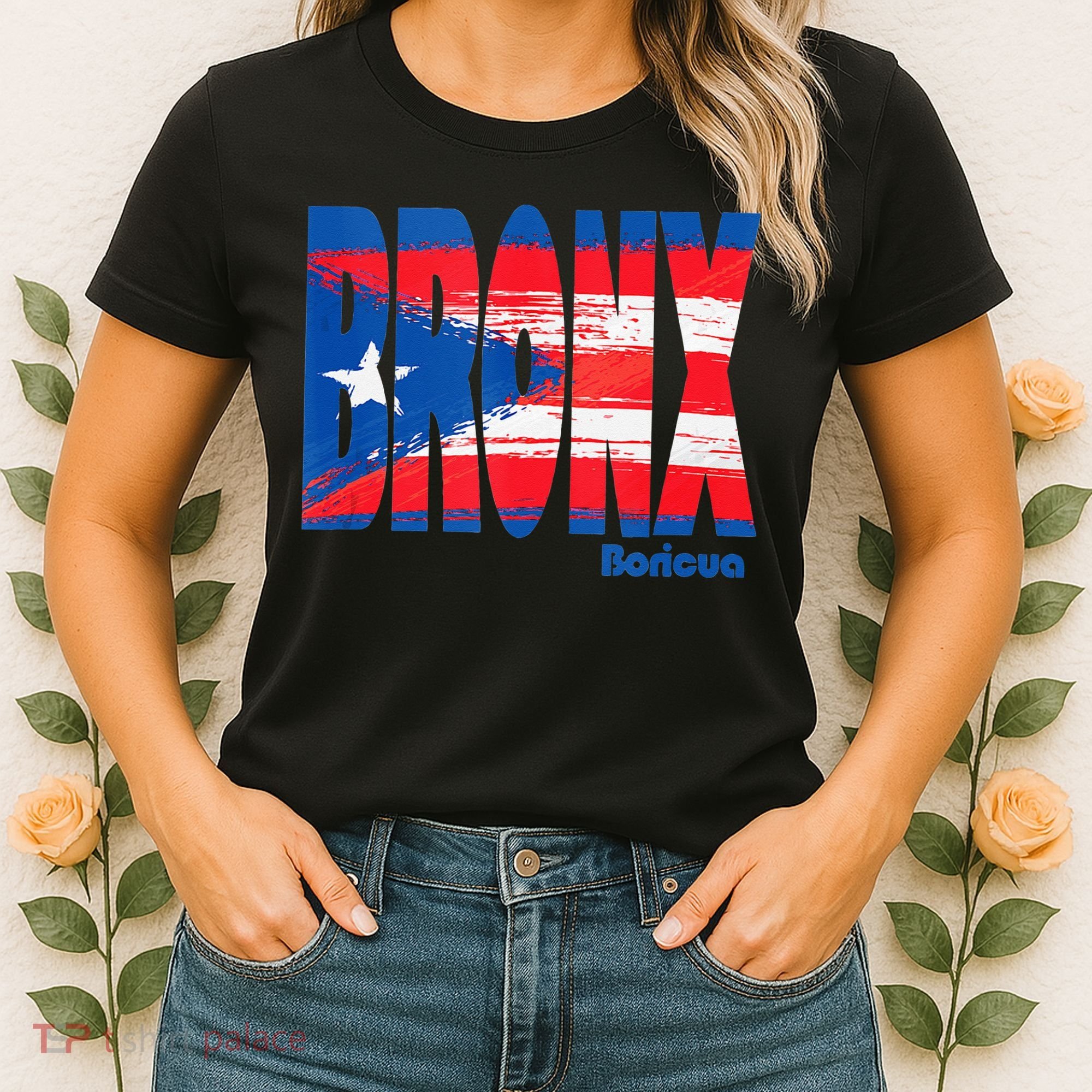 Boricua Roots Puerto Rico Pride PR Bronx Puerto Rico Flag Women's T-Shirt