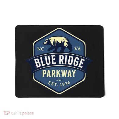 Blue Ridge Parkway Brp North Carolina And Virginia Mousepad