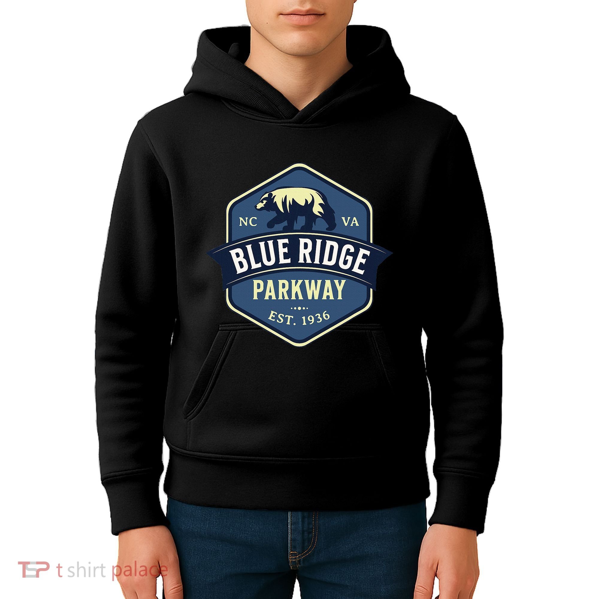 Blue Ridge Parkway Brp North Carolina And Virginia Kids Hoodie