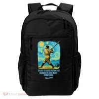Babe Ruth Quote Starry Night Backpack thumb 0