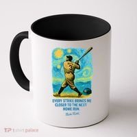 Babe Ruth Quote Starry Night Coffee Mug thumb 0