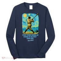 Babe Ruth Quote Starry Night Long Sleeve Shirt thumb 0