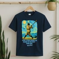 Babe Ruth Quote Starry Night T-Shirt thumb 2